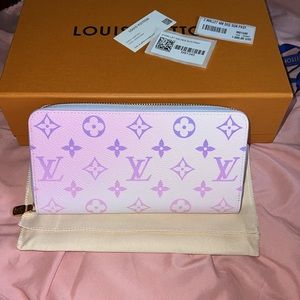 Louis Vuitton Pastel Sunrise Wallet🩵💕💜